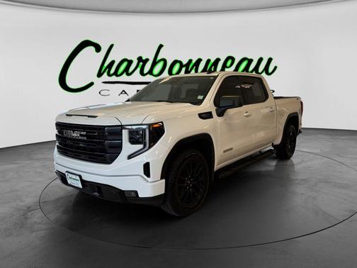 Summit White 2023 GMC Sierra 1500 Elevation