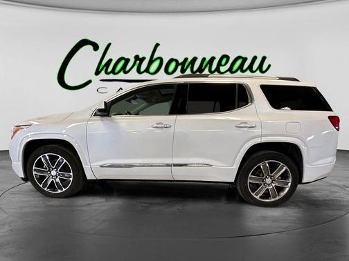 White Frost Tri-Coat 2017 GMC Acadia Denali