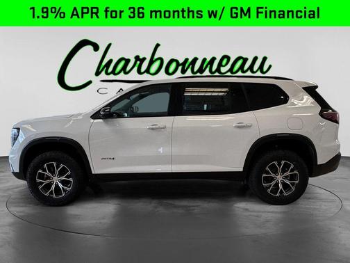 Summit White 2026 GMC Acadia AT4