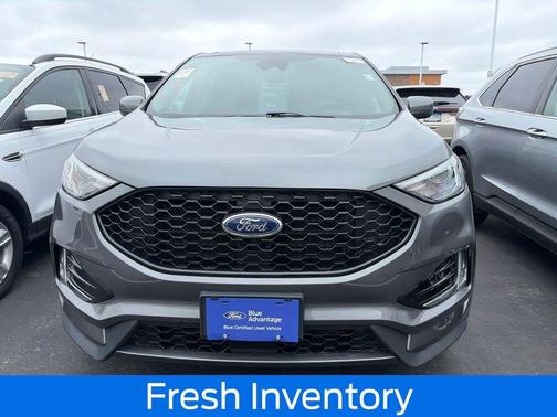 Gray Metallic 2022 Ford Edge ST Line