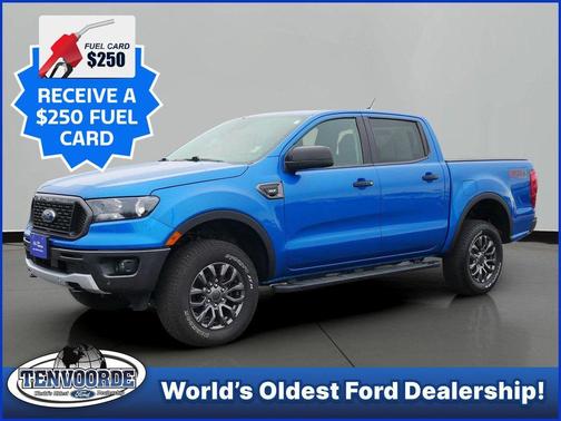 Blue Metallic 2021 Ford Ranger XLT