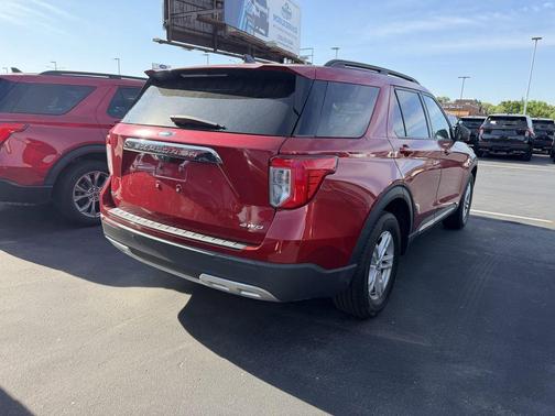 Red Metallic 2023 Ford Explorer XLT