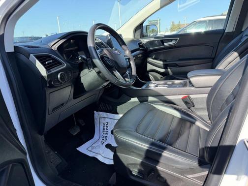 Oxford White 2023 Ford Edge SEL