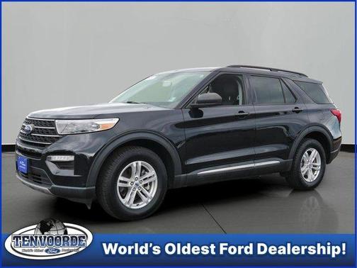 Black Metallic 2022 Ford Explorer XLT