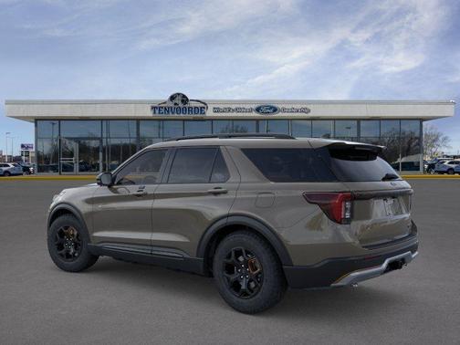 Gray 2026 Ford Explorer Tremor