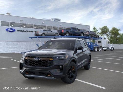 Agate Black Metallic 2026 Ford Explorer Tremor