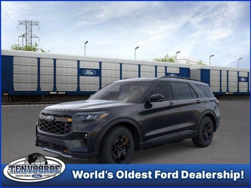 Agate Black Metallic 2026 Ford Explorer Tremor