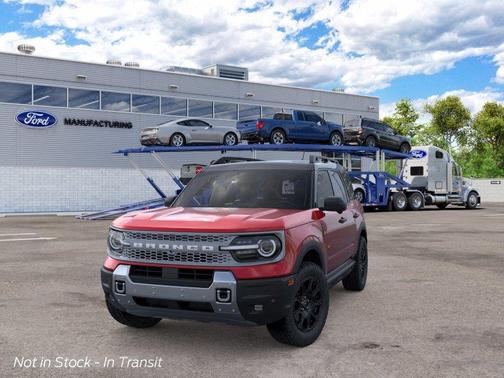 Ruby Red Metallic Tinted Clearcoat 2026 Ford Bronco Sport Badlands