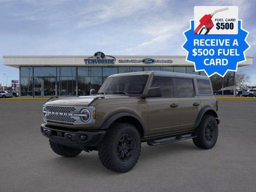 Gray 2026 Ford Bronco Badlands