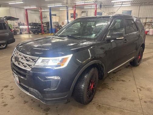 Shadow Black 2018 Ford Explorer XLT