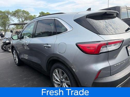 Silver Metallic 2021 Ford Escape Titanium Hybrid
