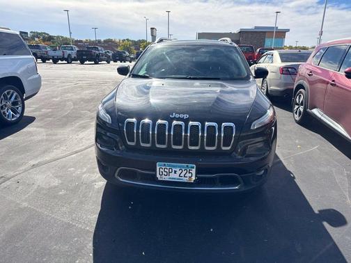 Brilliant Black Crystal Pearlcoat 2015 Jeep Cherokee Limited