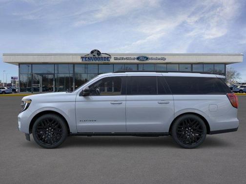 Glacier Gray Metallic 2026 Ford Expedition Max Platinum