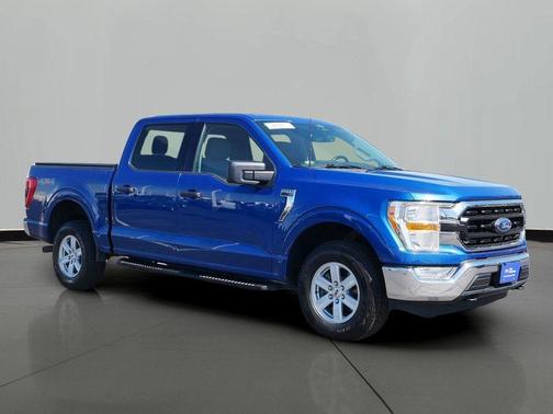 Blue Metallic 2022 Ford F-150 XLT