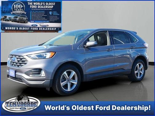 Gray Metallic 2022 Ford Edge SEL