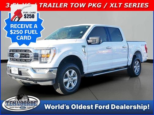Oxford White 2022 Ford F-150 XLT