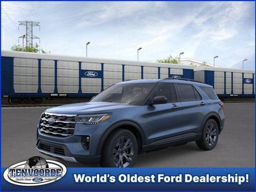 Vapor Blue Metallic 2026 Ford Explorer Active