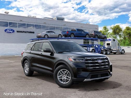 Agate Black Metallic 2027 Ford Explorer
