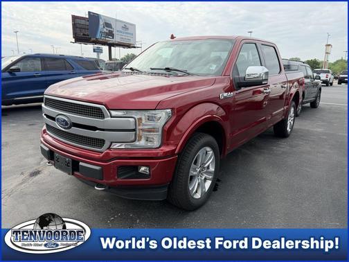 Ruby Red Metallic 2019 Ford F-150 Platinum