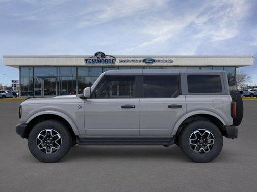 Avalanche Gray 2026 Ford Bronco Outer Banks
