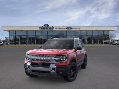 Ruby Red Metallic Tinted Clearcoat 2026 Ford Bronco Sport Badlands