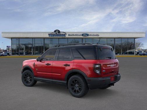 Ruby Red Metallic Tinted Clearcoat 2026 Ford Bronco Sport Badlands