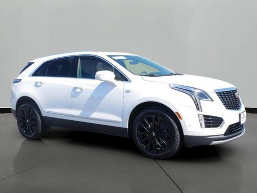 Crystal White Tri-Coat 2023 Cadillac XT5 Premium Luxury