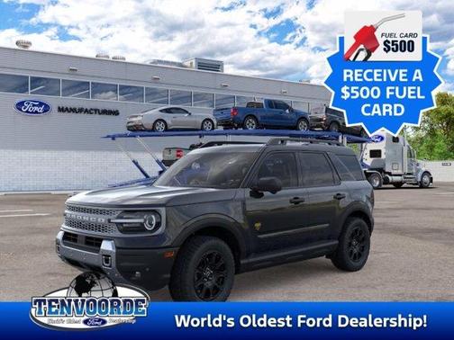 Shadow Black 2026 Ford Bronco Sport Badlands