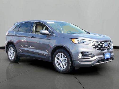 Gray Metallic 2022 Ford Edge SEL