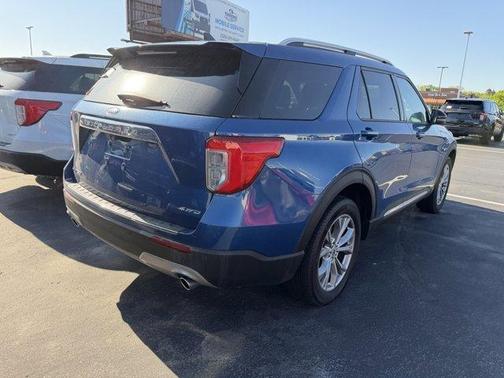 Blue Metallic 2023 Ford Explorer Limited
