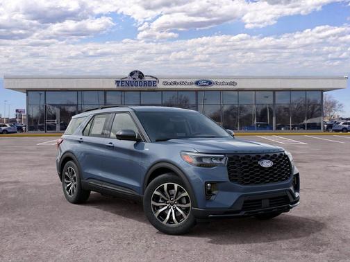Vapor Blue Metallic 2027 Ford Explorer ST-Line