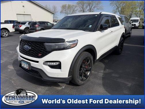White 2021 Ford Explorer ST