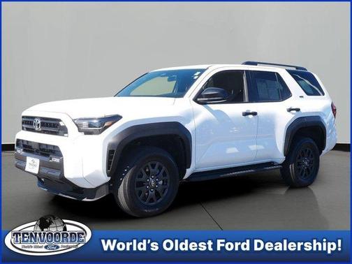 White 2025 Toyota 4Runner SR5