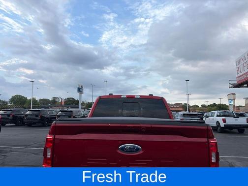 Rapid Red Metallic Tinted Clearcoat 2021 Ford F-150 XLT