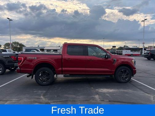 Rapid Red Metallic Tinted Clearcoat 2021 Ford F-150 XLT