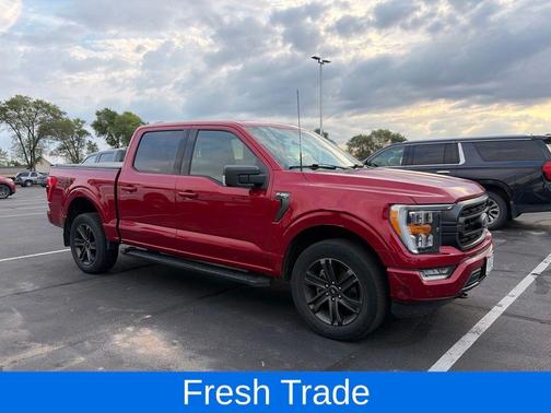 Rapid Red Metallic Tinted Clearcoat 2021 Ford F-150 XLT