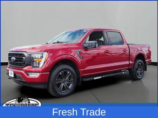 Rapid Red Metallic Tinted Clearcoat 2021 Ford F-150 XLT