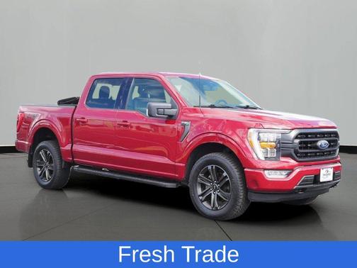 Rapid Red Metallic Tinted Clearcoat 2021 Ford F-150 XLT