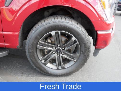 Rapid Red Metallic Tinted Clearcoat 2021 Ford F-150 XLT