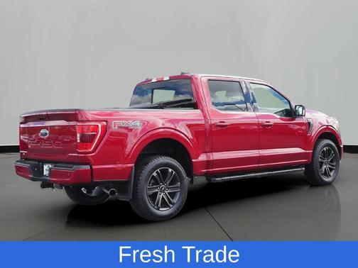 Rapid Red Metallic Tinted Clearcoat 2021 Ford F-150 XLT