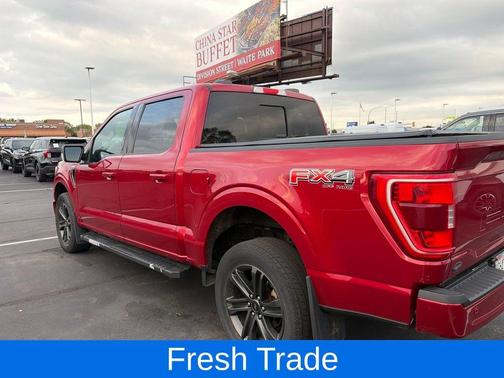 Rapid Red Metallic Tinted Clearcoat 2021 Ford F-150 XLT