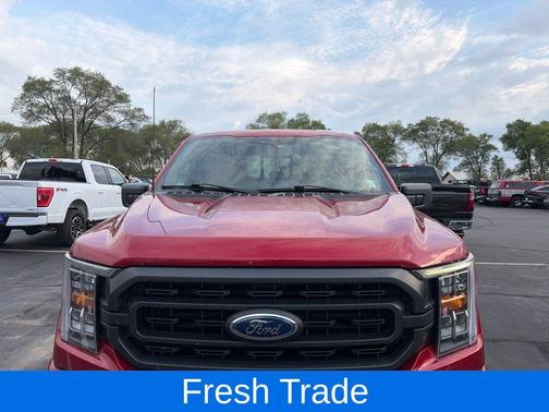 Rapid Red Metallic Tinted Clearcoat 2021 Ford F-150 XLT