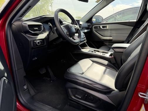 Red Metallic 2024 Ford Explorer XLT
