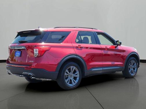 Red Metallic 2024 Ford Explorer XLT