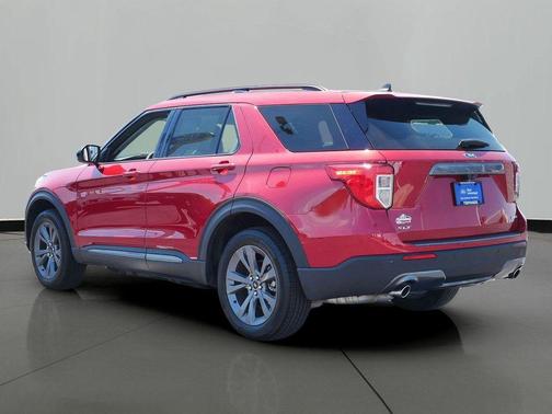 Red Metallic 2024 Ford Explorer XLT