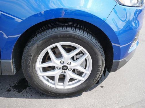 Atlas Blue Metallic 2023 Ford Edge SEL