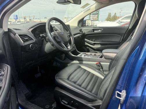 Atlas Blue Metallic 2023 Ford Edge SEL