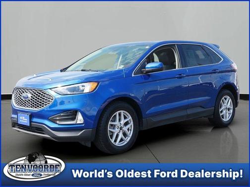 Atlas Blue Metallic 2023 Ford Edge SEL