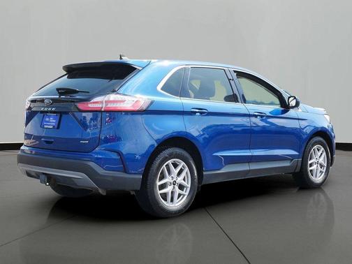 Atlas Blue Metallic 2023 Ford Edge SEL