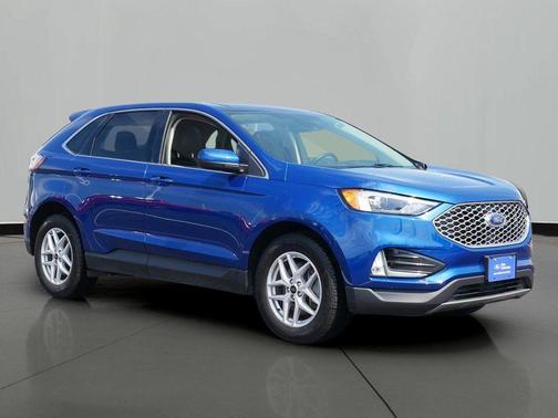 Atlas Blue Metallic 2023 Ford Edge SEL